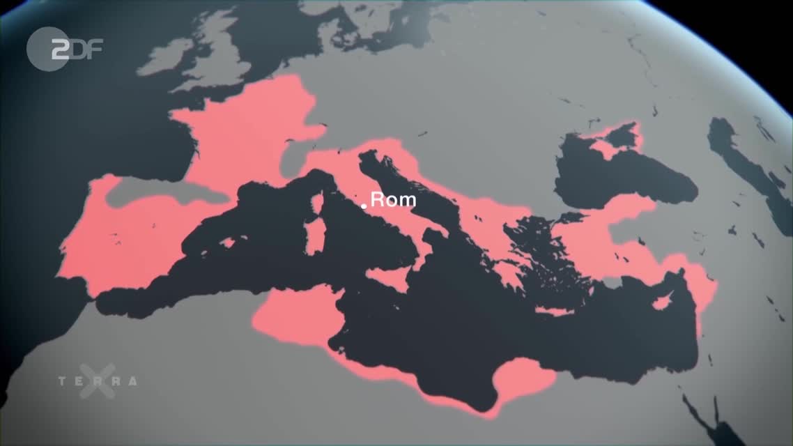 Ausdehnung des römischen Reiches