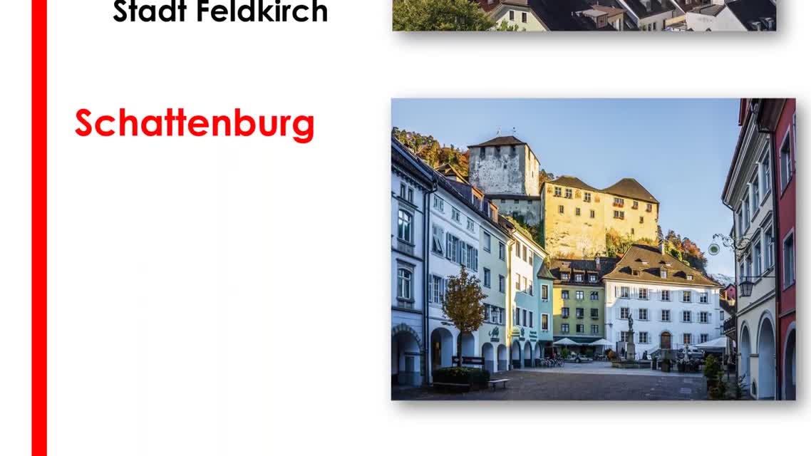 Die Stadt Feldkirch