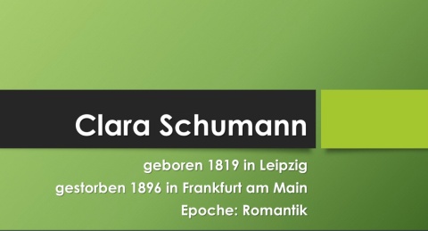 Clara Schumann kurz und einfach erklärt