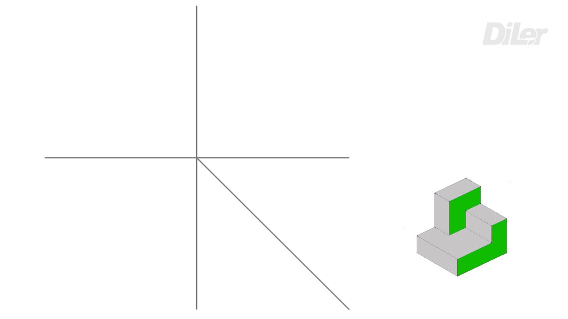 Dreitafelprojektion - Technisches Zeichnen