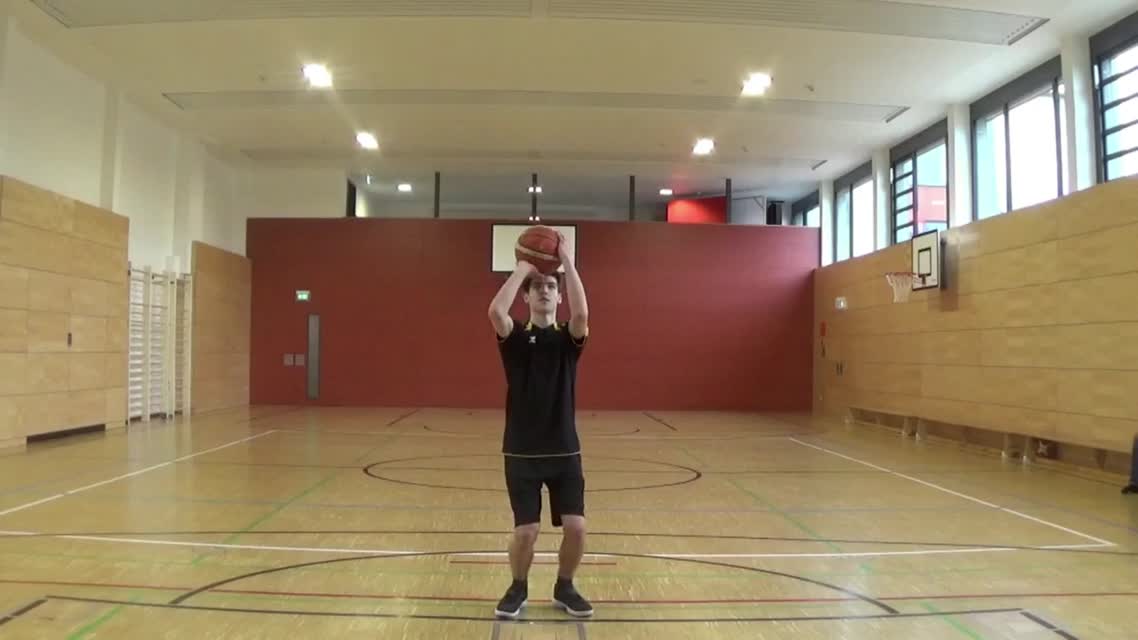 Basketball: Positionswurf